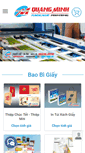 Mobile Screenshot of inanquangminh.com